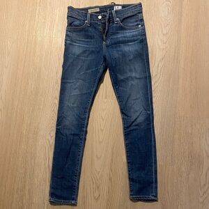 AG Adriano Goldschmied Dark Blue Skinny Jeans
